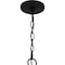 Quoizel Pendant Pendant 3 Lights Matte Black QP6169MBK - alternate 2